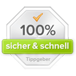 Die Tippgeber-Garantie: 100% sicher und schnell