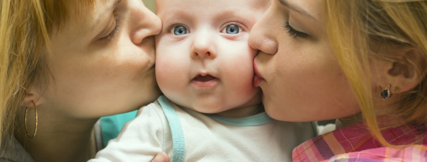 Krankenversicherung in Regenbogen-Familien